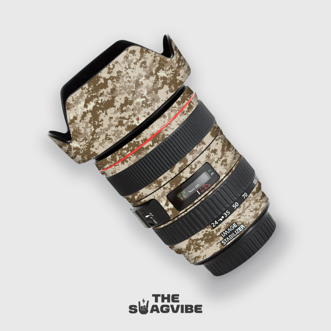 Brown Camo - Lens Skin