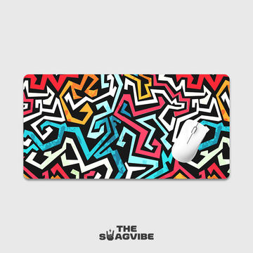Abstract Line - Desk Mat