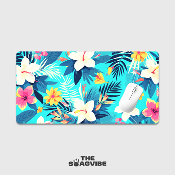 Floral Pattern - Desk Mat