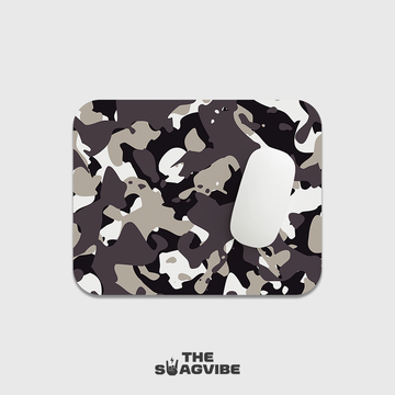 Grey Military Camo - Mouse Pad