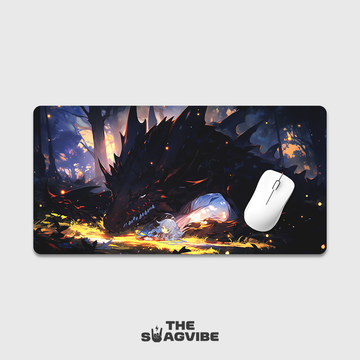 Mythical Dragon Creature - Desk Mat