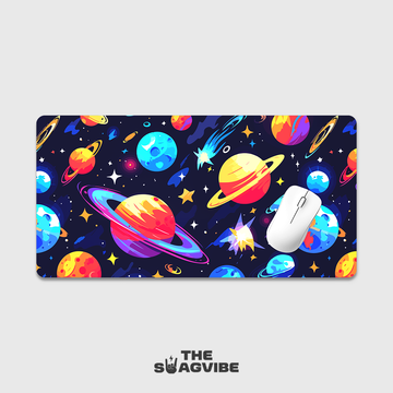 Space Abstract - Desk Mat