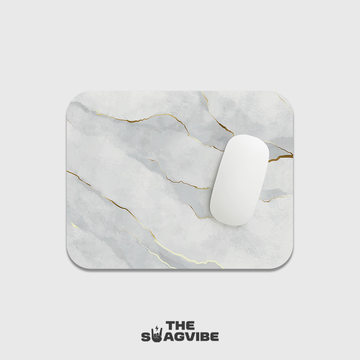 White Marble - Mouse Pad