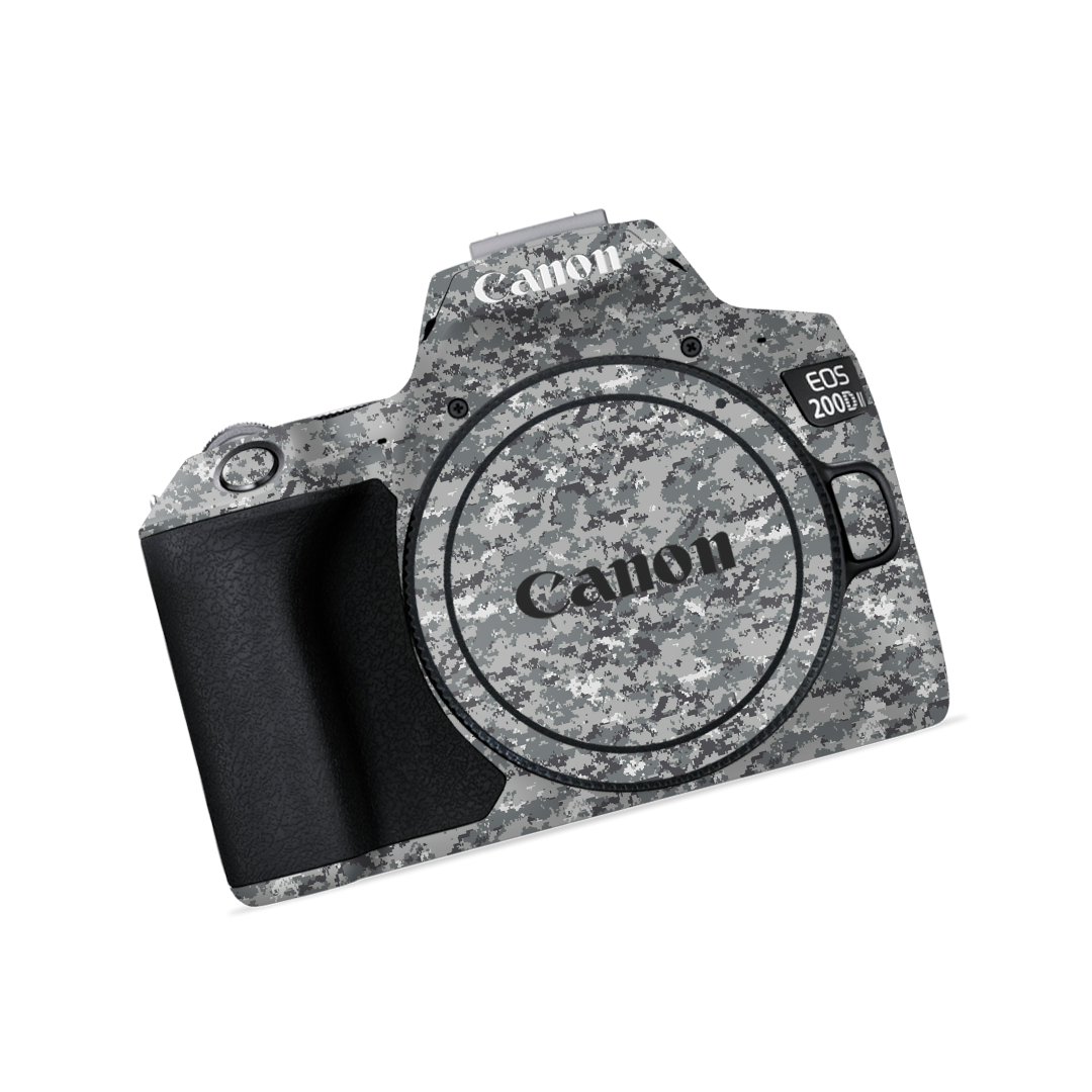 Dark Gray Camo - Camera Skin
