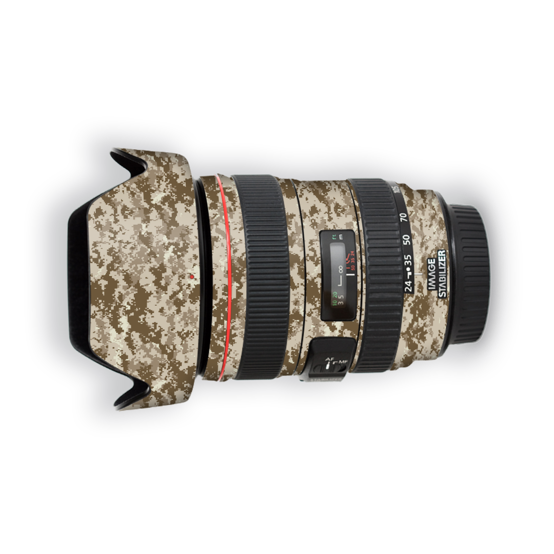 Brown Camo - Lens Skin