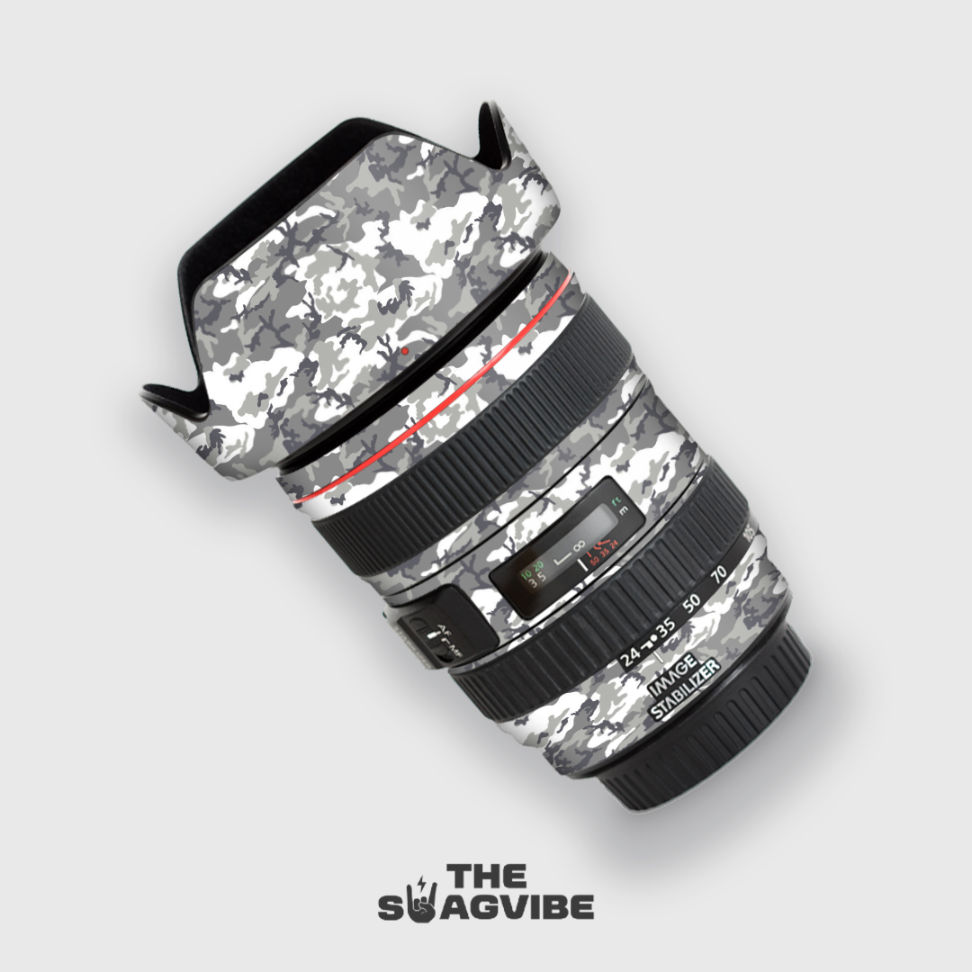 Gray Camo - Lens Skin