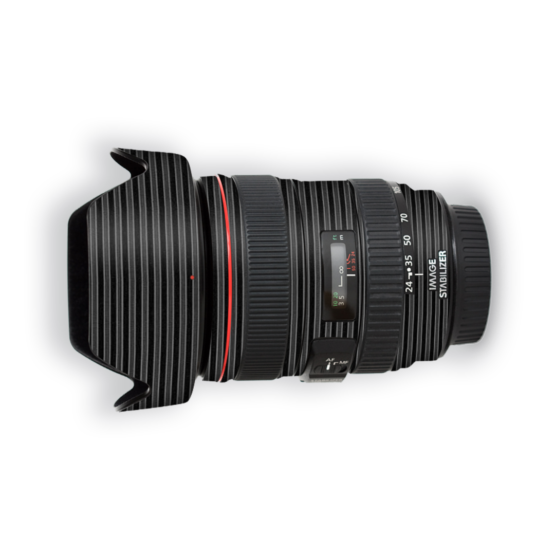 Black Stipe Line - Lens Skin