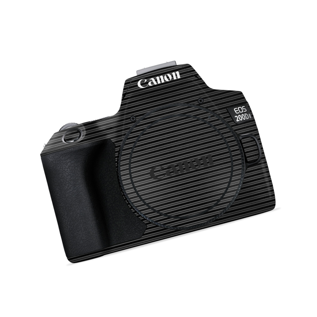Black Stipe Line - Camera Skin