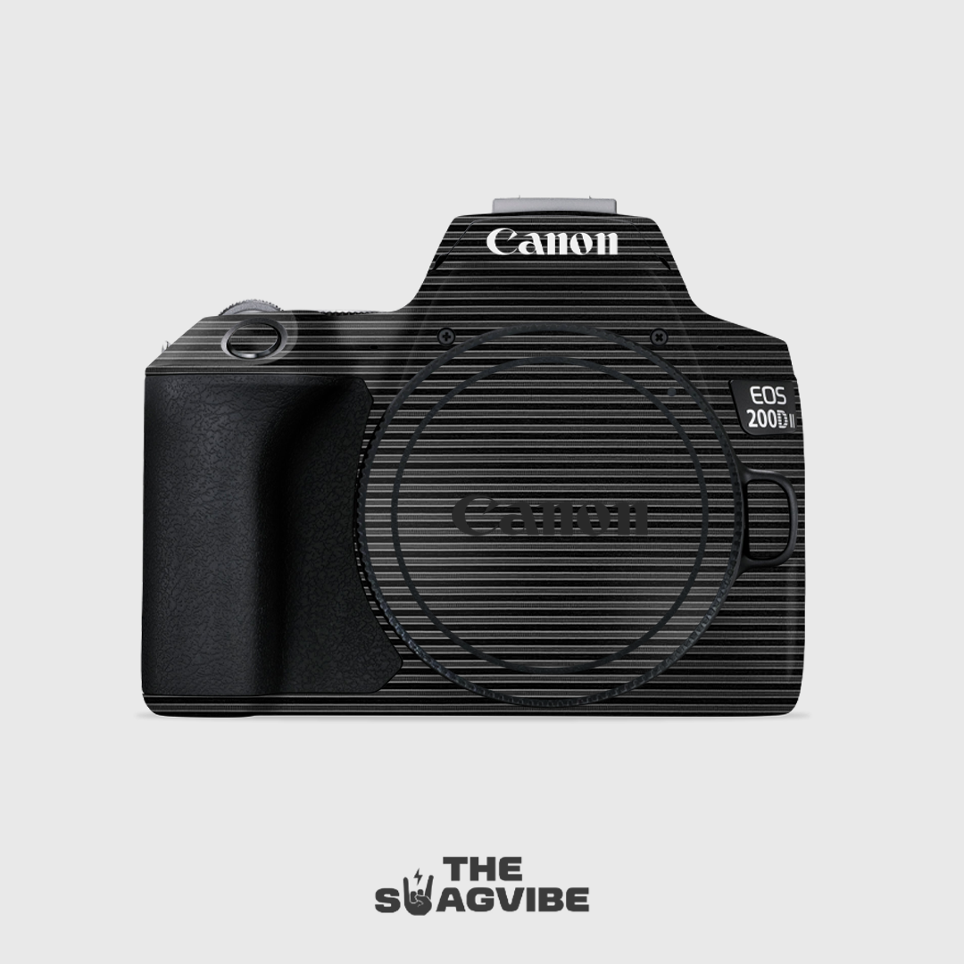 Black Stipe Line - Camera Skin