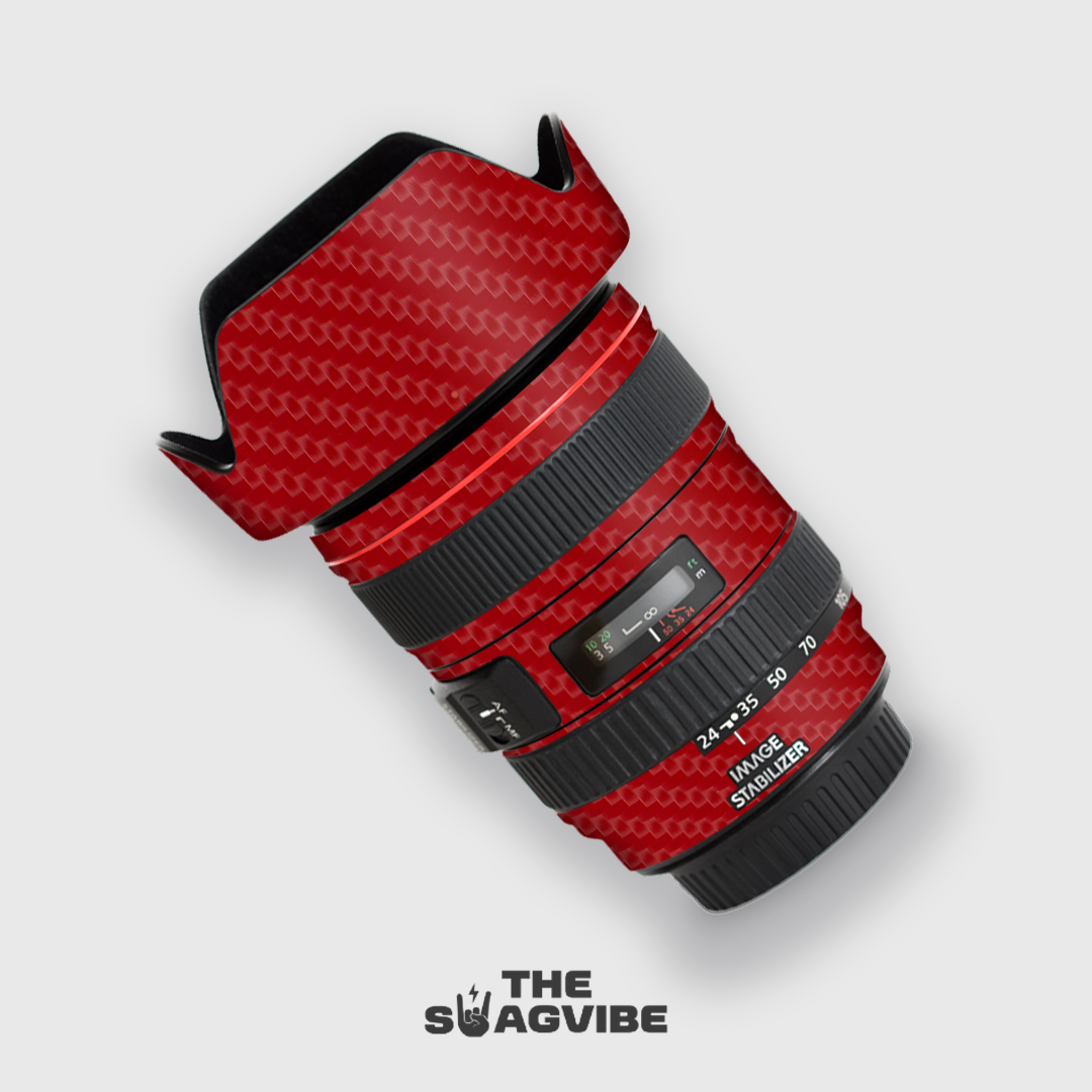 Red Stripe - Lens Skin