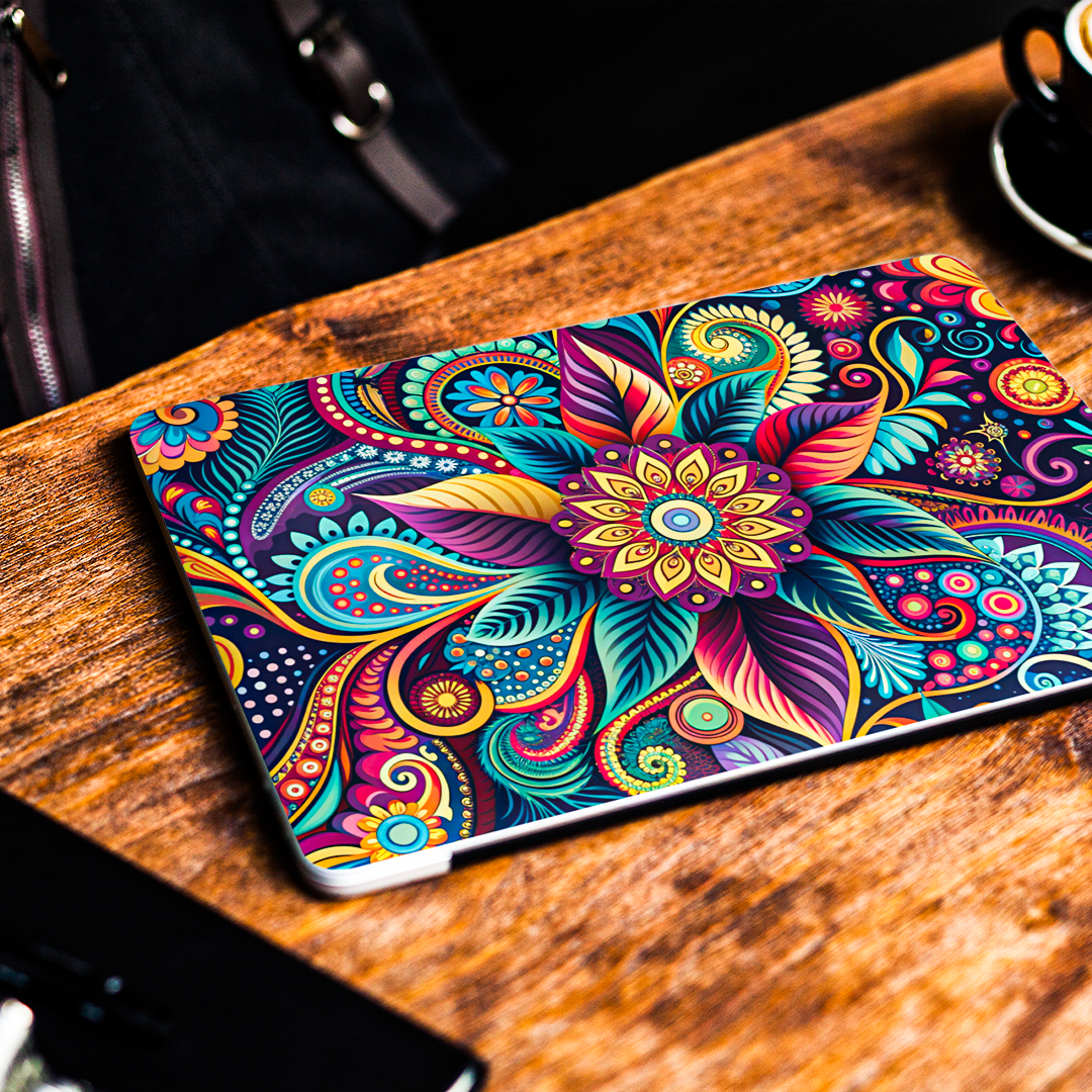 Abstract Floral - Laptop Skin