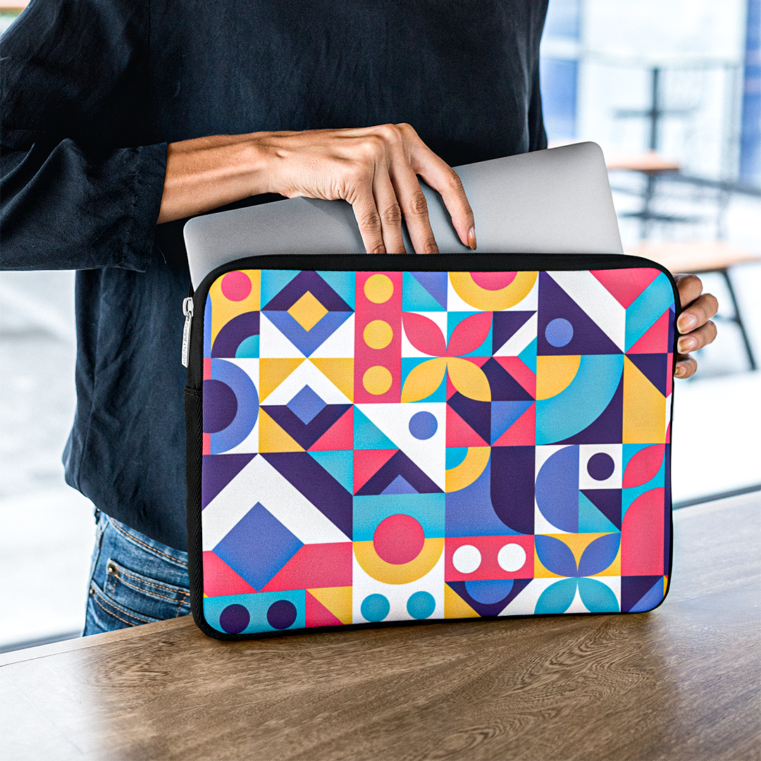Abstract Geometric Pattern - Laptop Sleeve