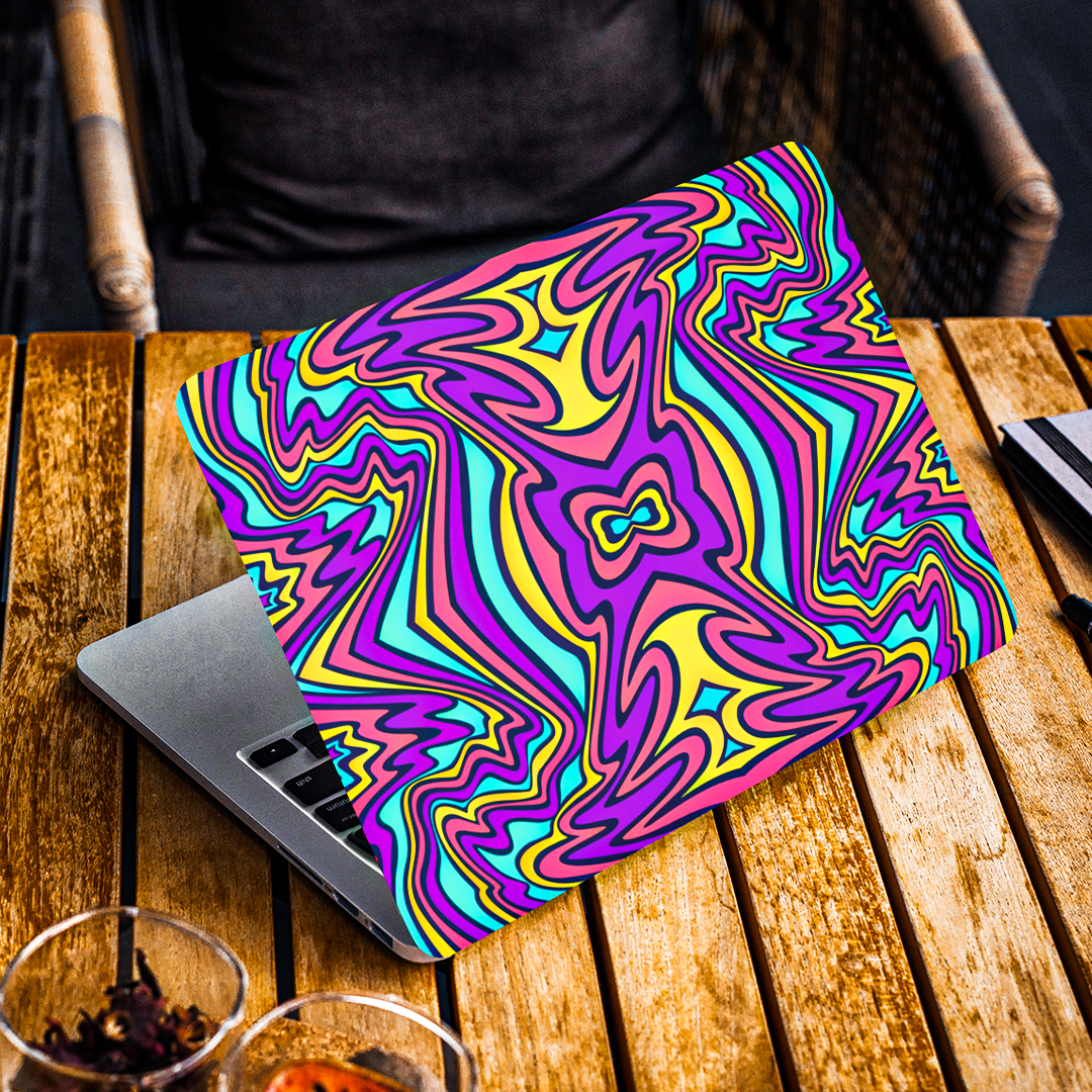 Colorfull Psychedelic - Laptop Skin