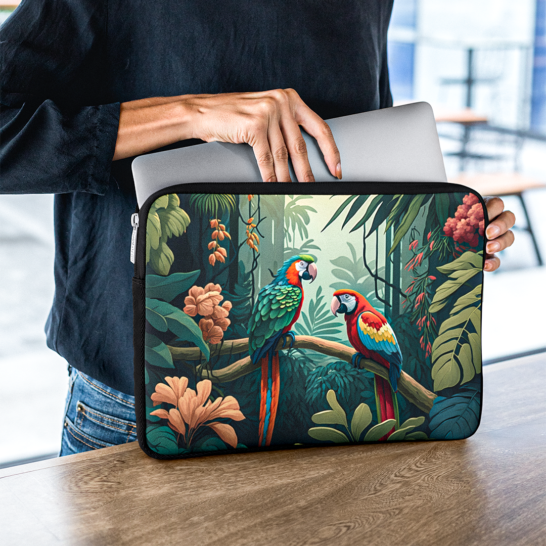 Colourful Parrots - Laptop Sleeve