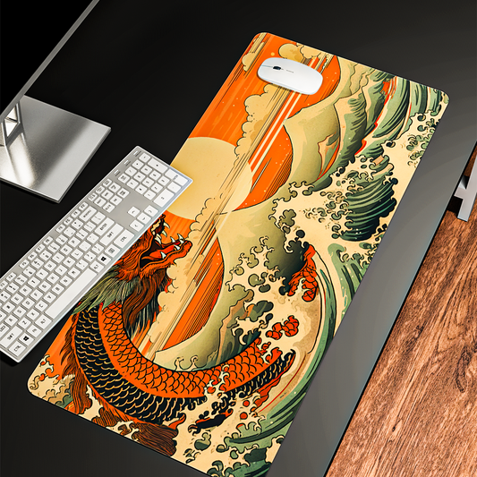 Dragon Ocean - Desk Mat