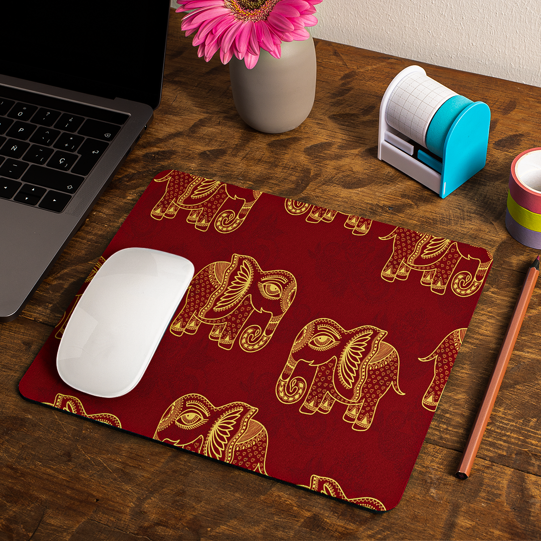 Elephant Art - Mouse Pad