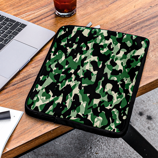 Green Military Camo - Laptop Sleeve