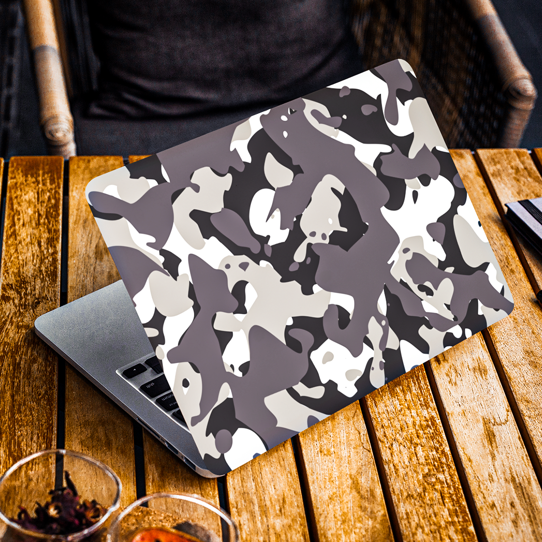 Grey Camo - Laptop Skin