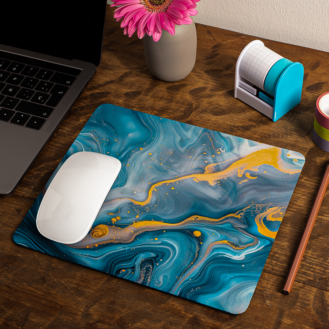 Liquid Marble - Mouse Pad