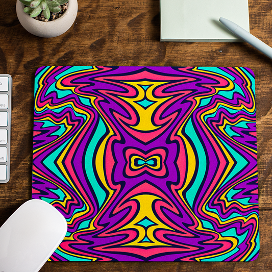 Mixed Color Psychedelic - Mouse Pad