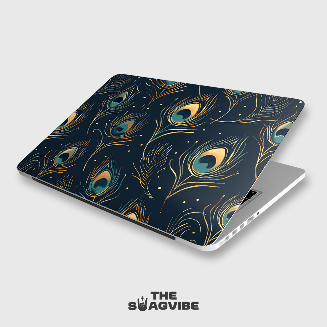Peacock Feather - Laptop Skin