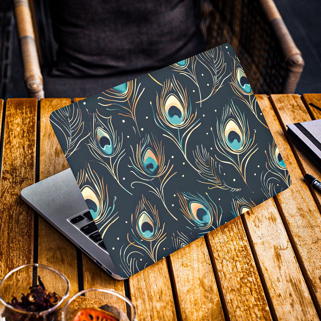Peacock Feather - Laptop Skin