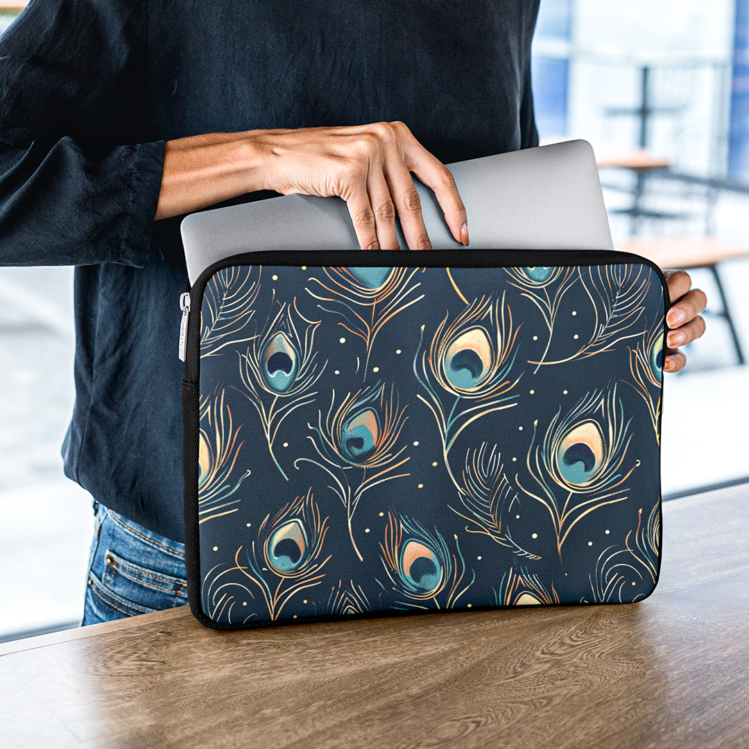 Peakcock Feather - Laptop Sleeve