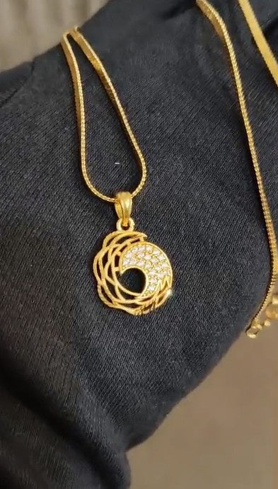 One Gram Gold Pendent