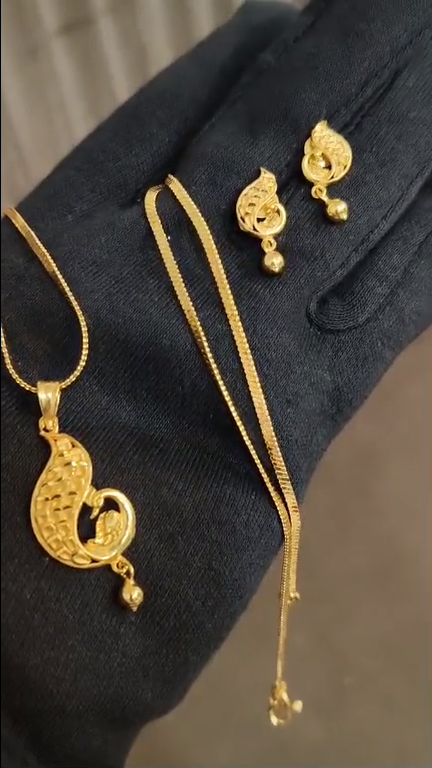 One Gram Gold Pendent