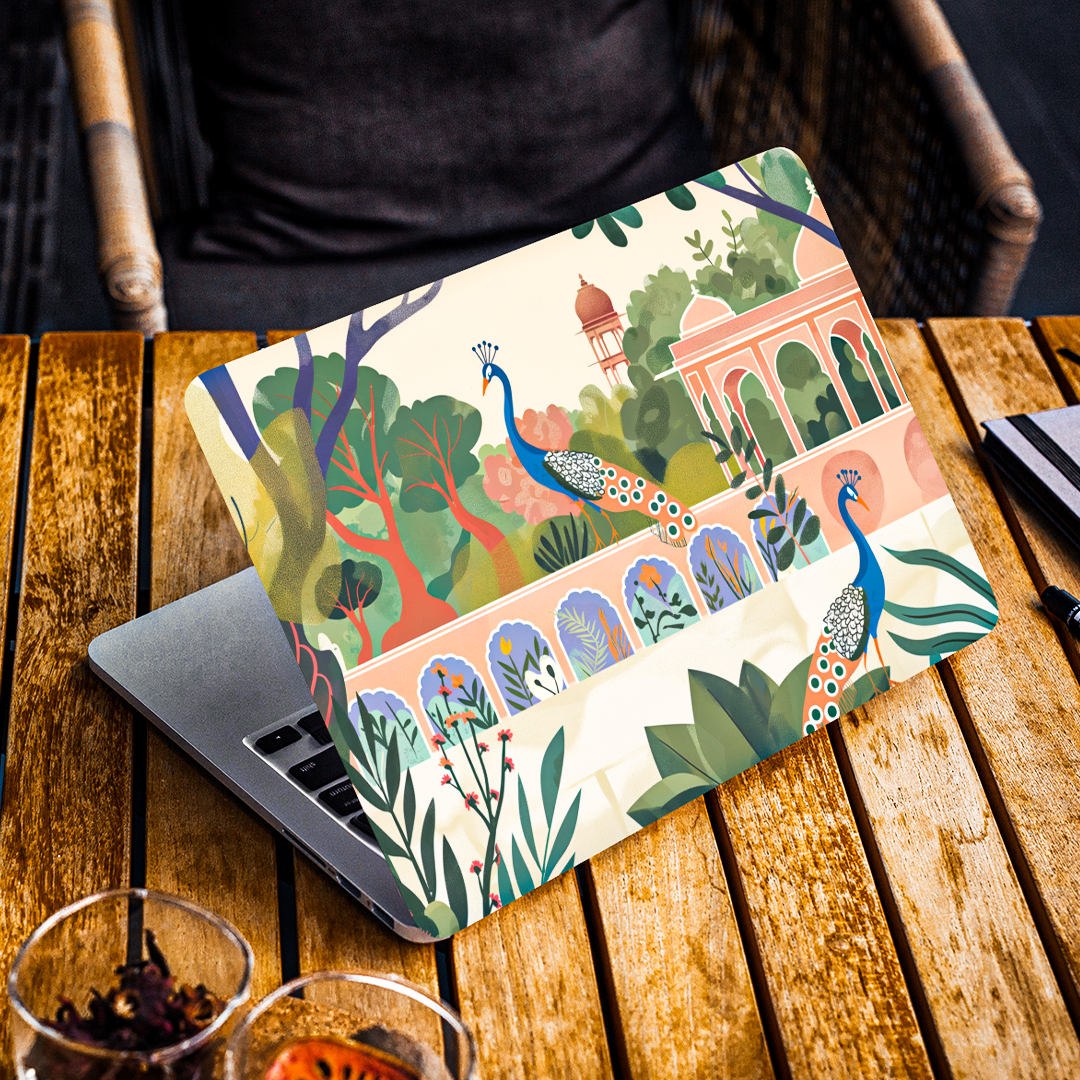 Vintage Peacock - Laptop Skin