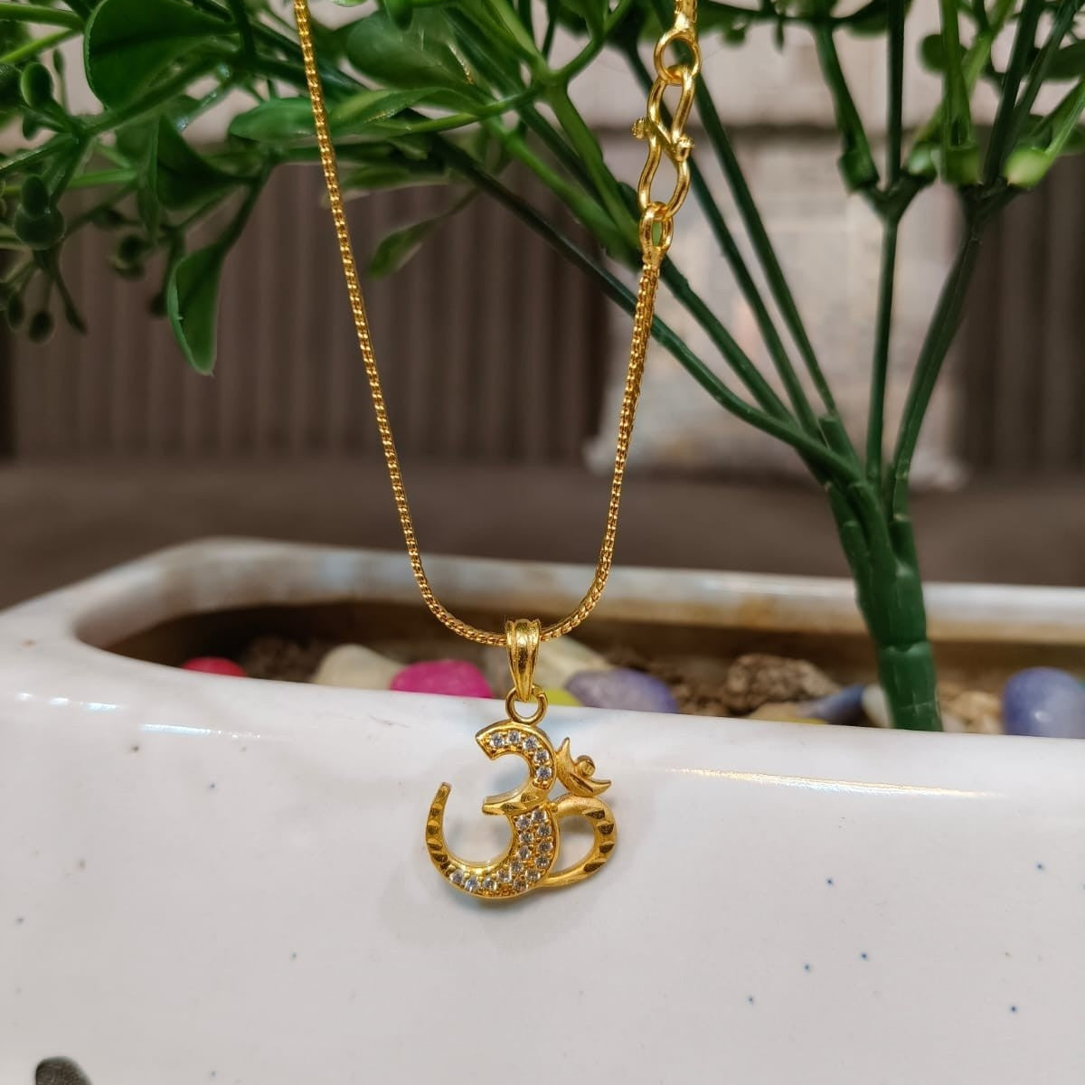 One Gram Gold Pendent