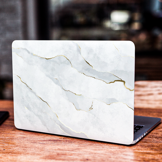 White Marble - Laptop Skin